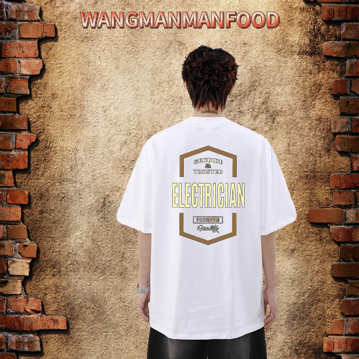 Factory Direct T-Shirts letter Tees 100% Cotton 230g Street wear Hip Hop Brand Cartoon Printing L-4XL Crew Neck Breathable Tshirts