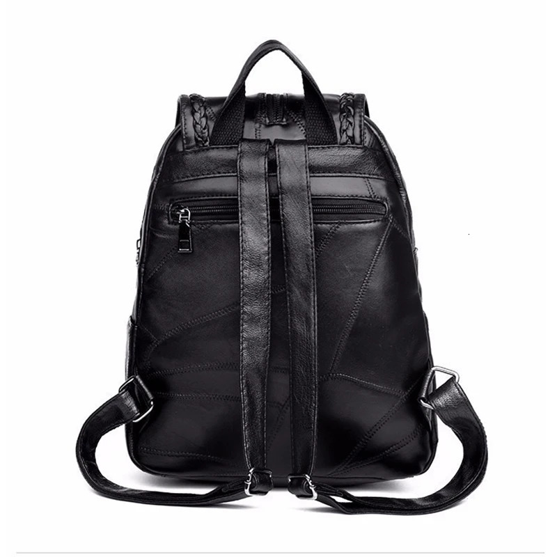 PU Leather Fashion Womens Backpack Large Capacity Cosmetics Makeup Bag Travel Storage Girls 240807