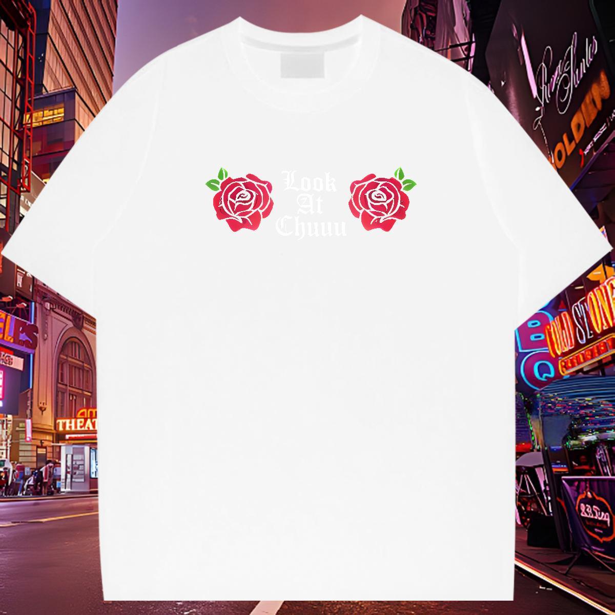 Fashion Design Mens T Shirts letter Clothings 230g Pure Cotton Hip Hop Cool DIY Printed O-Neck Short Sleeve Men Clothes T-Shirt