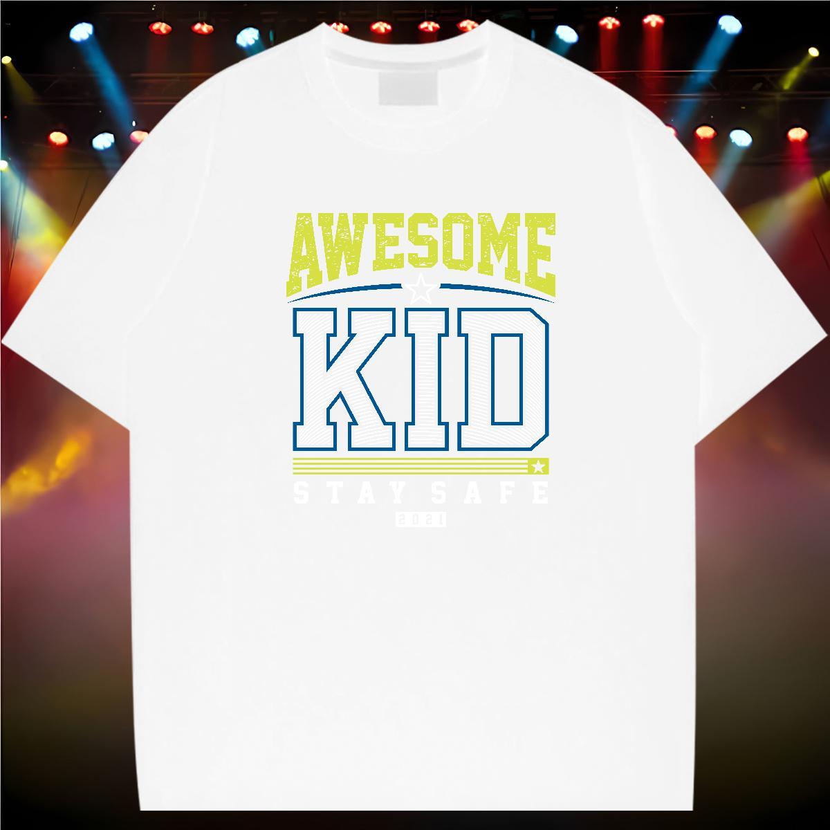 Classic Men T Shirts letter Wear 100% Cotton 230g Hip Hop Street Popular Customized O Neck Short Sleeves Couples T Shirts