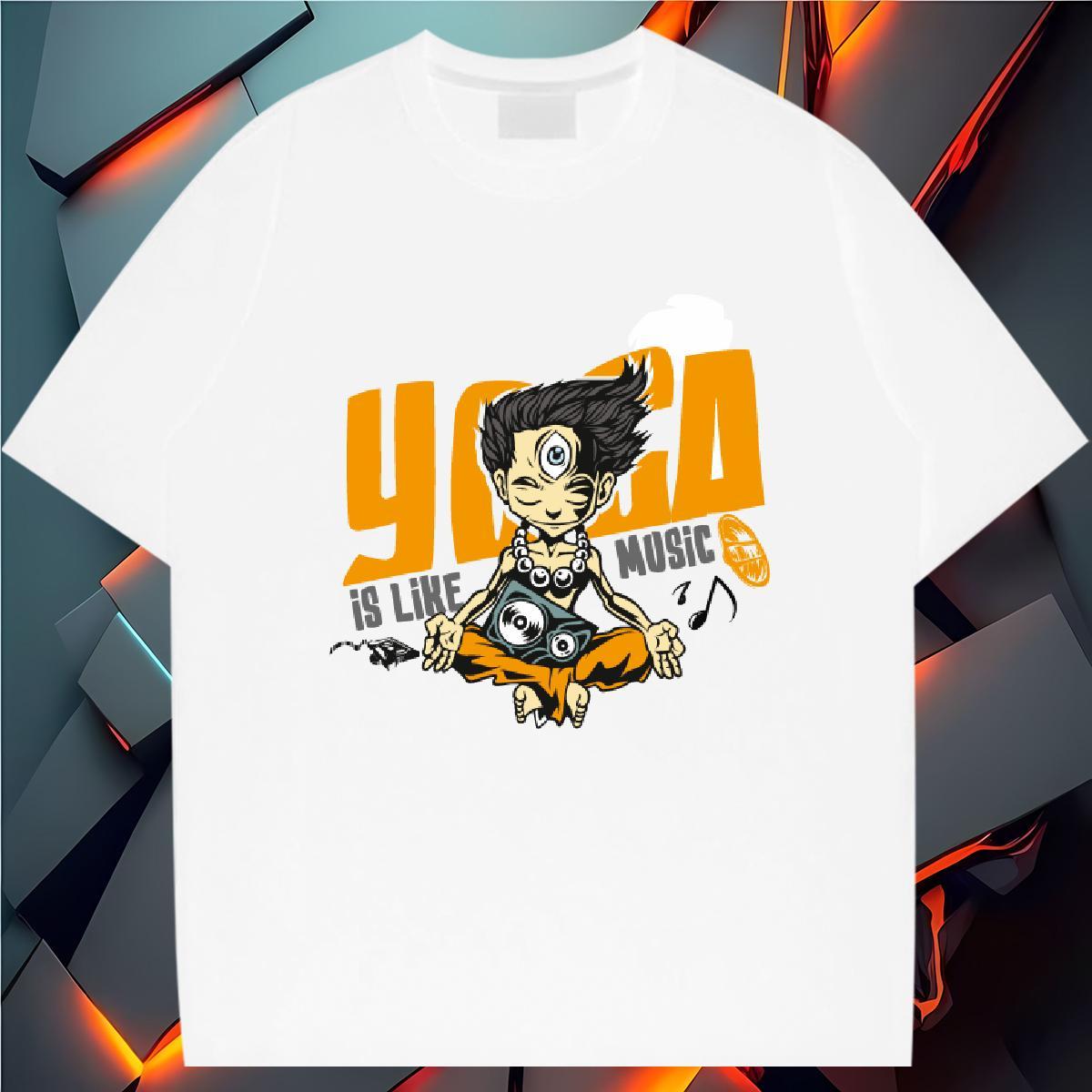 Designer Man T Shirts portrait Clothes 230g Pure Cotton Hip Hop Street Classic Graphic Breathable Tshirt for Man Woman