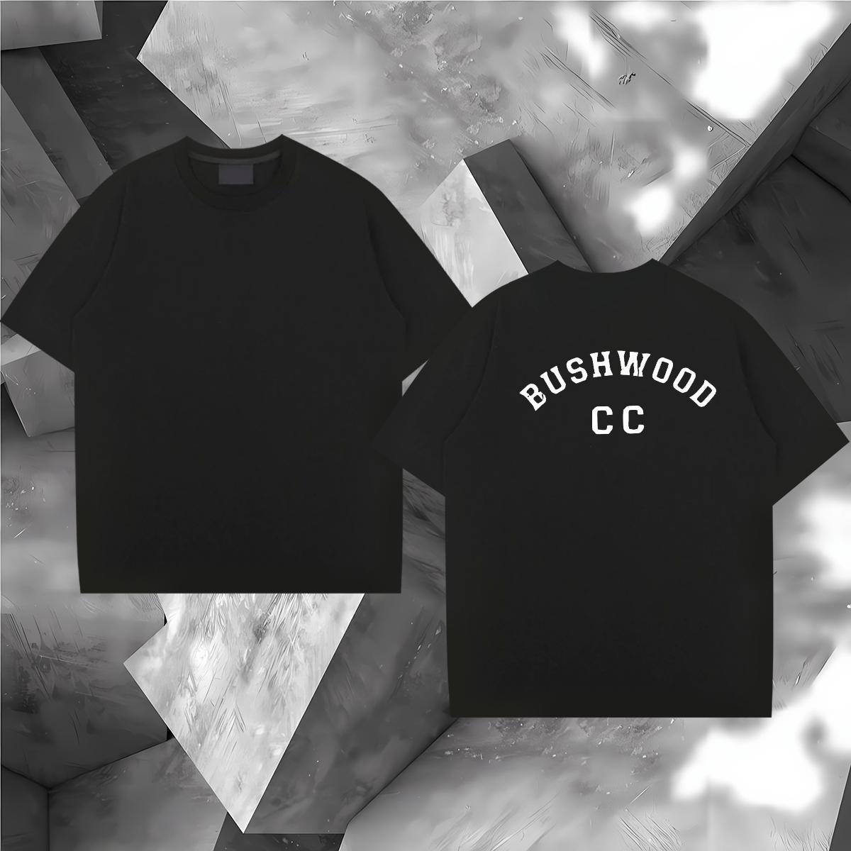 Custom T Shirts Men letter Tshirts 230g 100% Cotton Beach Brand Customized Breathable Men Tees
