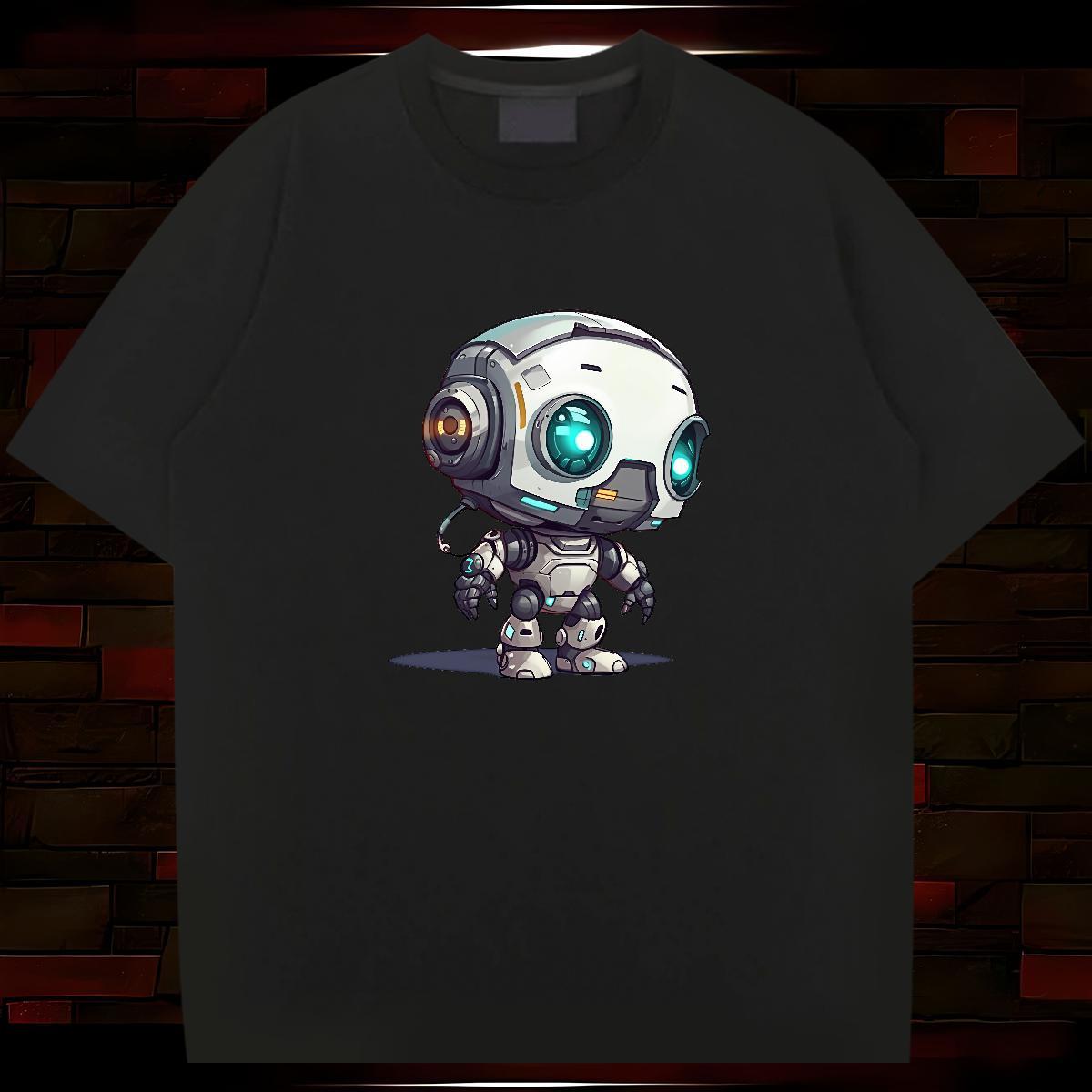 DIY Customized T-Shirts ET Top Tees 100% Cotton 230g Summer Casual Classic Anime Print Crew Neck Men Tees