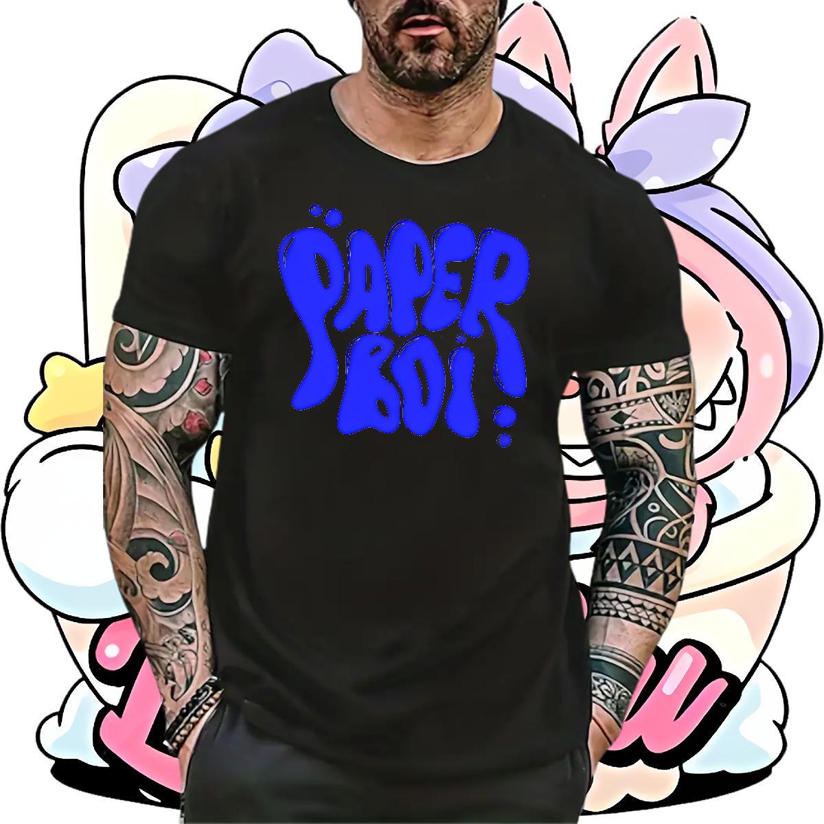Fashion Designer T shirt letter Tops Shirt 230g Cotton Casual Free Shipping Custom Print Plus Size Breathable Short Sleeve Mens Tshirts