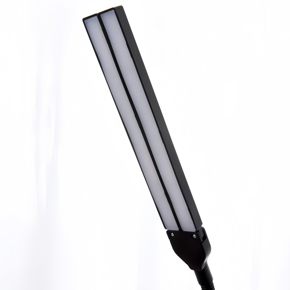 Clampable Dual LED Desk Lighting for Dorms & Study Areas Ergonomic Design Reading Lamp
