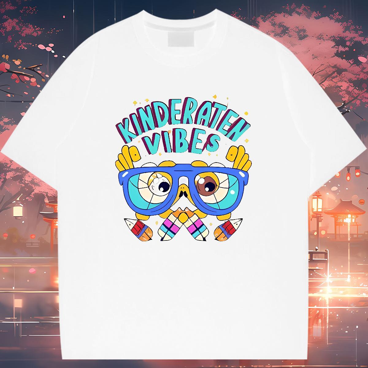 2024 T Shirts Men letter Tee Shirt 230g Cotton Anime Printing Street Wholesale Floral Print Breathable Short Sleeve Mens Tshirts