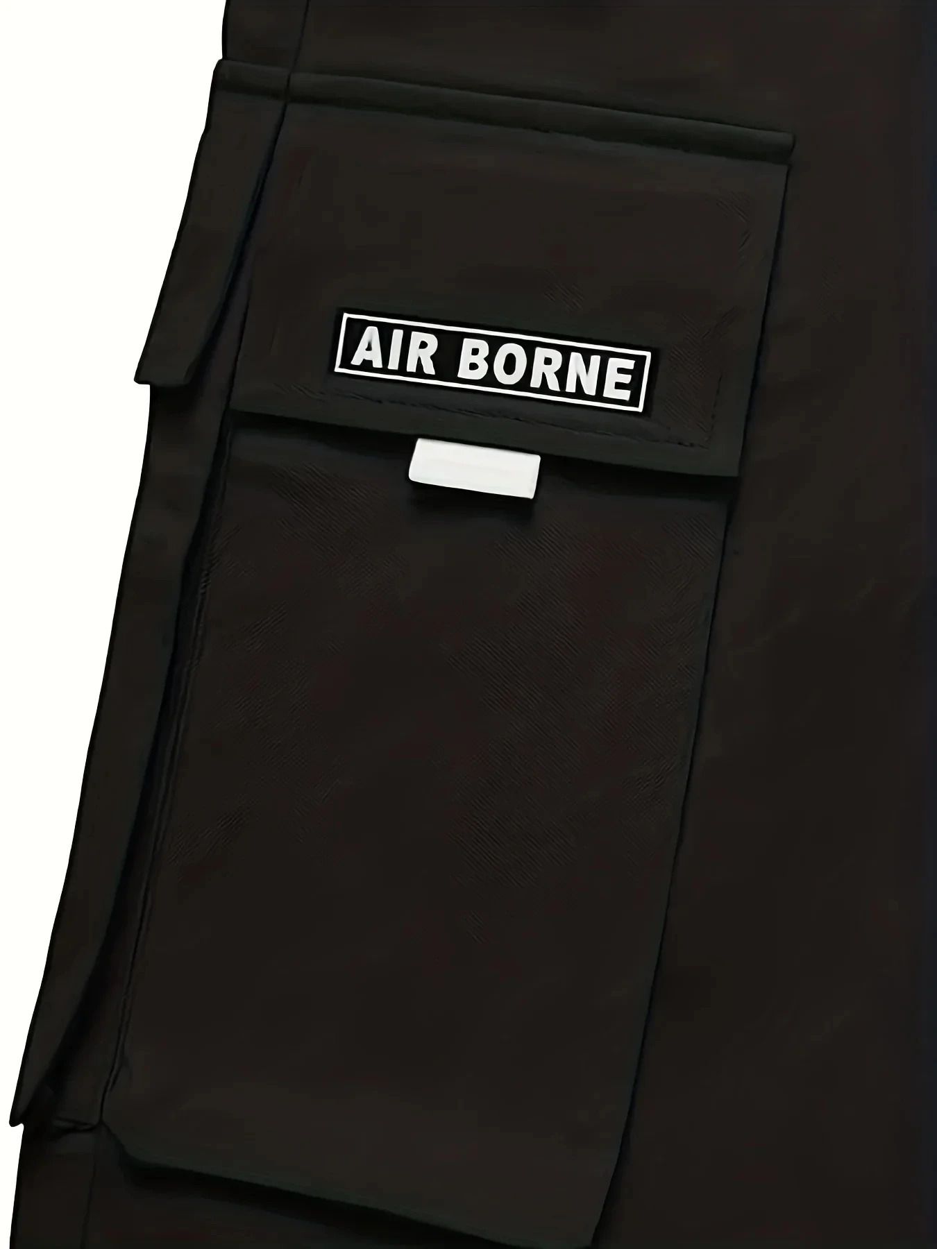 Plus Size Spring Summer Men Casual Cargo Pants Pockets Black Loose Out Door Elasticity Sports Oversize 48 50 52 240806