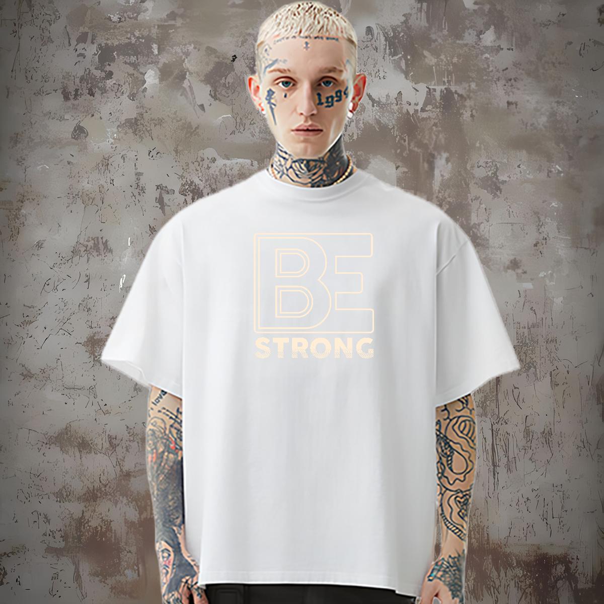 2024 Designer T-Shirts for Men letter Tees 230g Cotton Casual Daily Wear Loose Fit Oversized 3XL 4XL O Neck Short Sleeves Tshirt for Man Woman