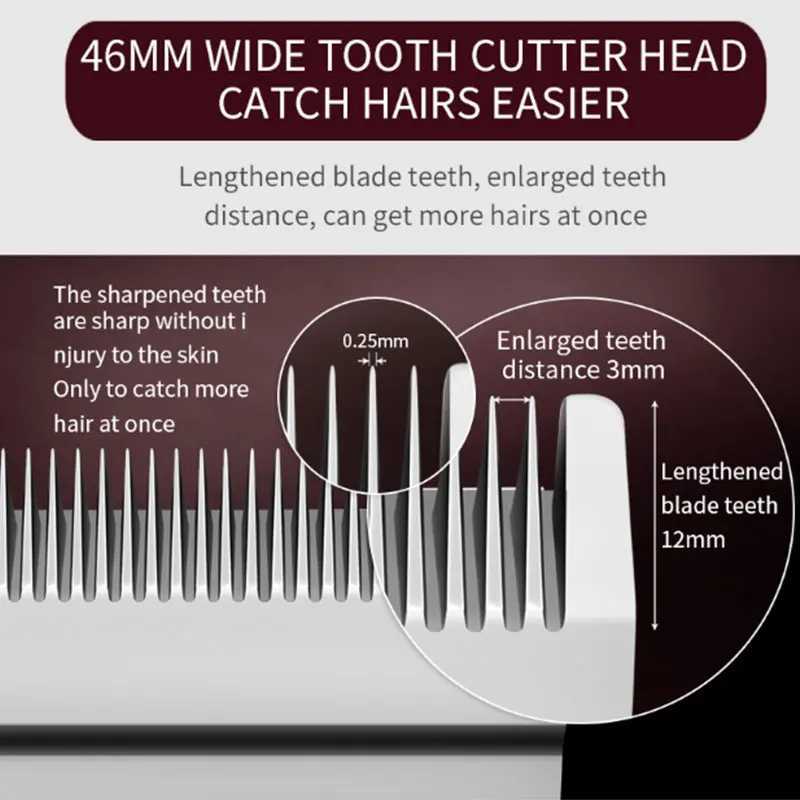 2600 Mens Adjustable Beard And Professional Barber Electric Hair Clipper W240806