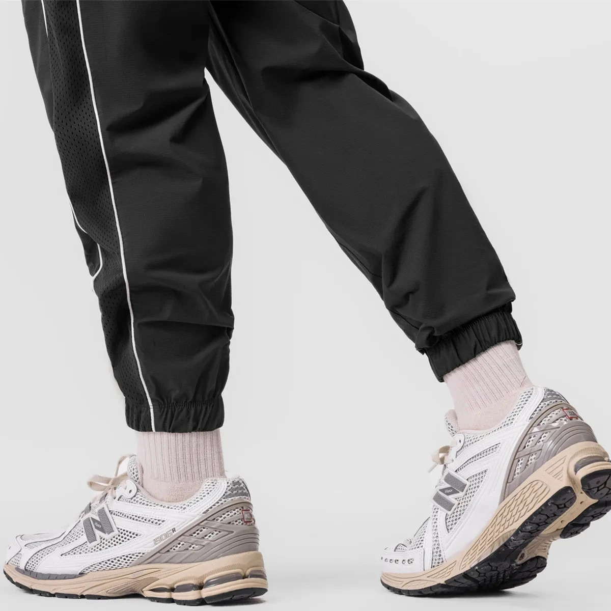 Black Loose Casual Pants Men Joggers Gym Fitness Sweatpants Running Sports Quick Dry Trousers Male Training Sportswear Bottoms 240806