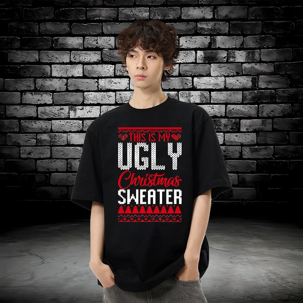 Classic Casual T shirt letter Wear 230g 100% Cotton Home Outdoor Popular DIY Logo Oversized Breathable Soft Couples T Shirts