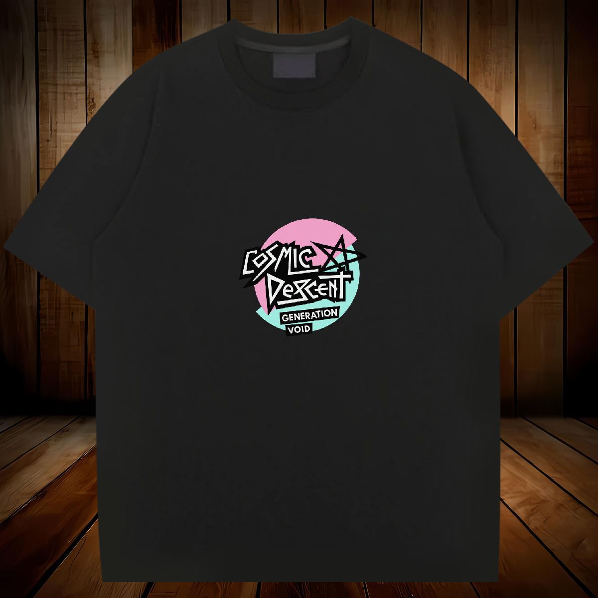Customized T Shirts Men letter Clothings 230g Pure Cotton Outdoor Free Shipping Cartoon Print Breathable Short Sleeve Couples T Shirts