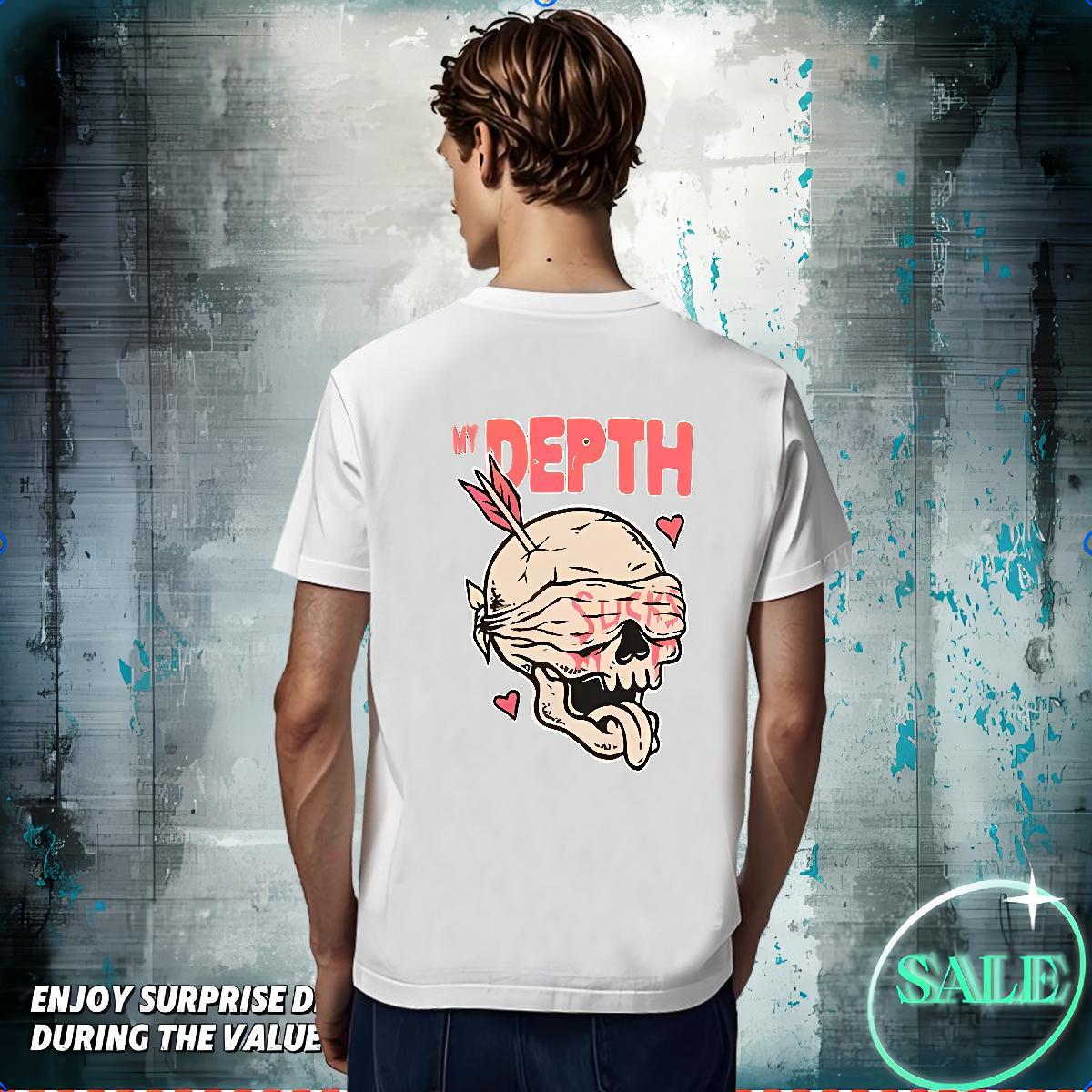 Designer Fashion Men T Shirts masked Clothings 100% Cotton 230g Street Casual Classic Custom Anime Breathable Short Sleeve Mens Tshirts