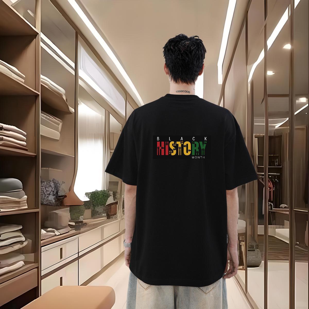 Designer Fashion T Shirts Men letter Top Tees 100% Cotton 230g Casual Daily Wear Unisex Custom Printed Round Neck Short Sleeve Men Tshirts