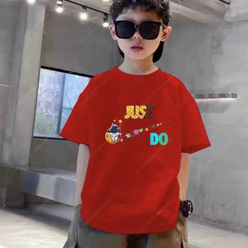 2024 New Summer Baby Boy Kavay T-shirt Childrens Clothing Top Girls Clothing Youth T-shirt Camisetas Top Free Delivery Cotton ShirtW240718