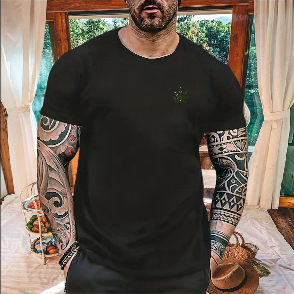 Wholesale Man T Shirts logo Tee Shirt 100% Cotton 230g Summer Casual TOP Quality Custom Printed Round Neck Short Sleeve Tshirts