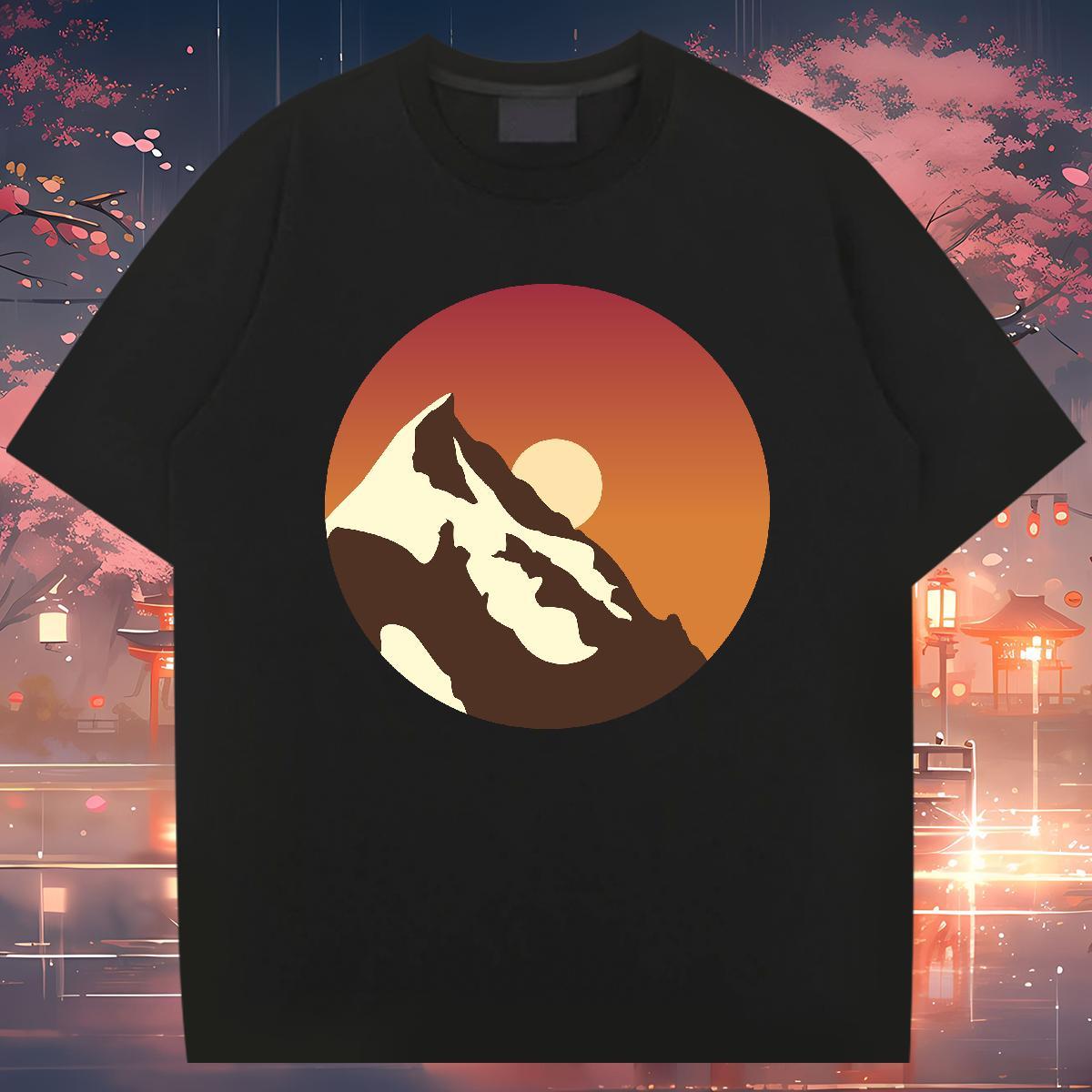 Fashion Man T Shirts sky Tops Tees 100% Cotton 230g Casual Daily Wear Free Shipping Custom Printed Breathable Crew Neck Men Tshirts