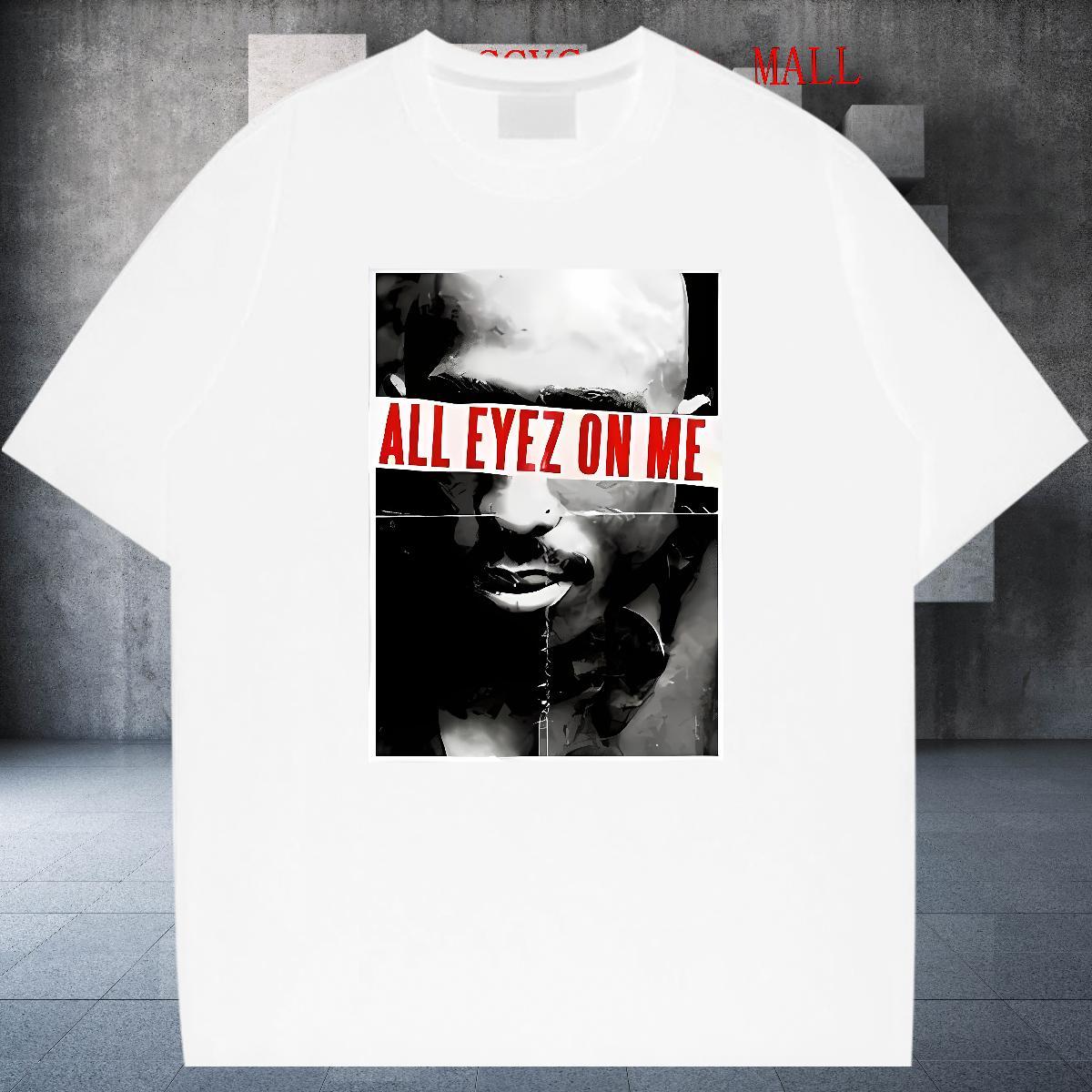 New Arrival T shirt character Tops Shirt 230g Cotton Hip Hop Cool Black White O Neck Short Sleeves Men Tops Tees