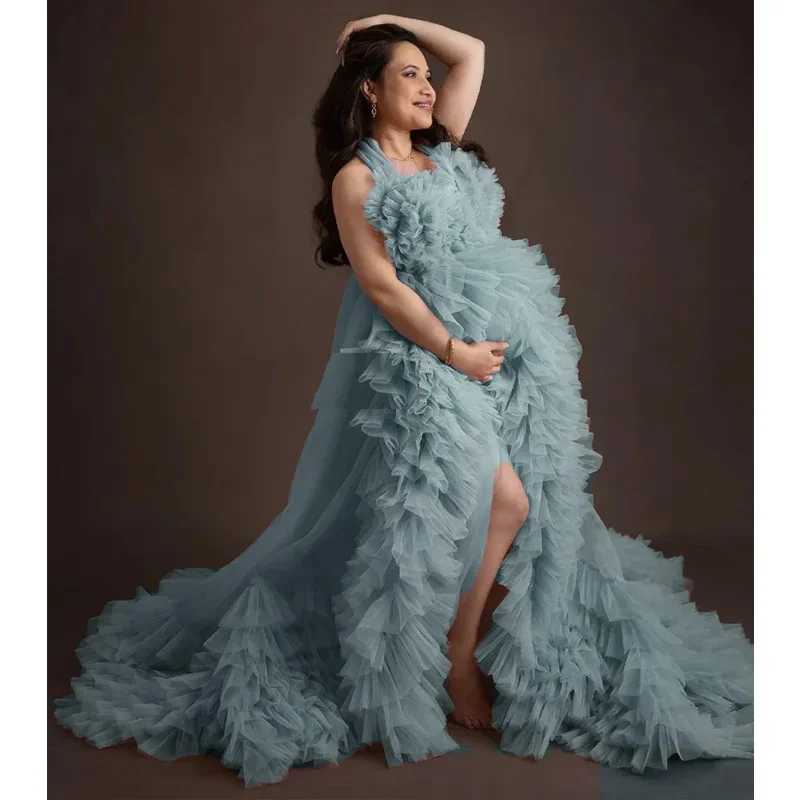 Tulle Maternity Gown Dress Pregnancy Dress For Photoshoot Blush Tulle Maternity Custom Wedding Dress Baby ShowerY240806