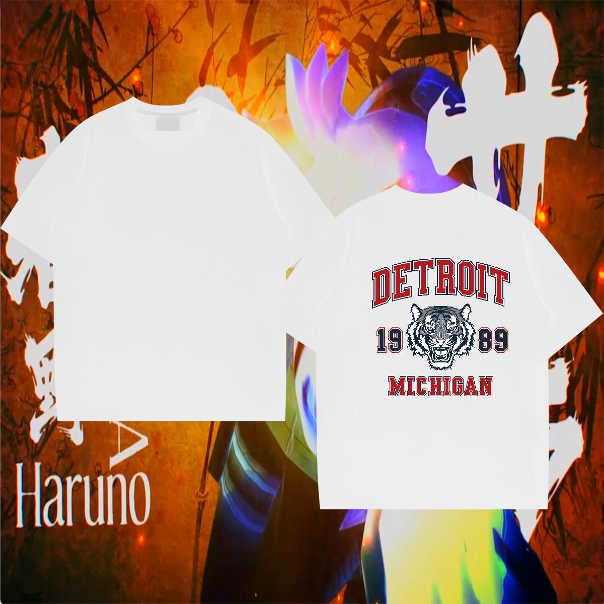 Wholesale T-Shirts letter Tshirts 100% Cotton 230g Beach Classic Plus Size Custom Breathable Tshirt for Man Woman