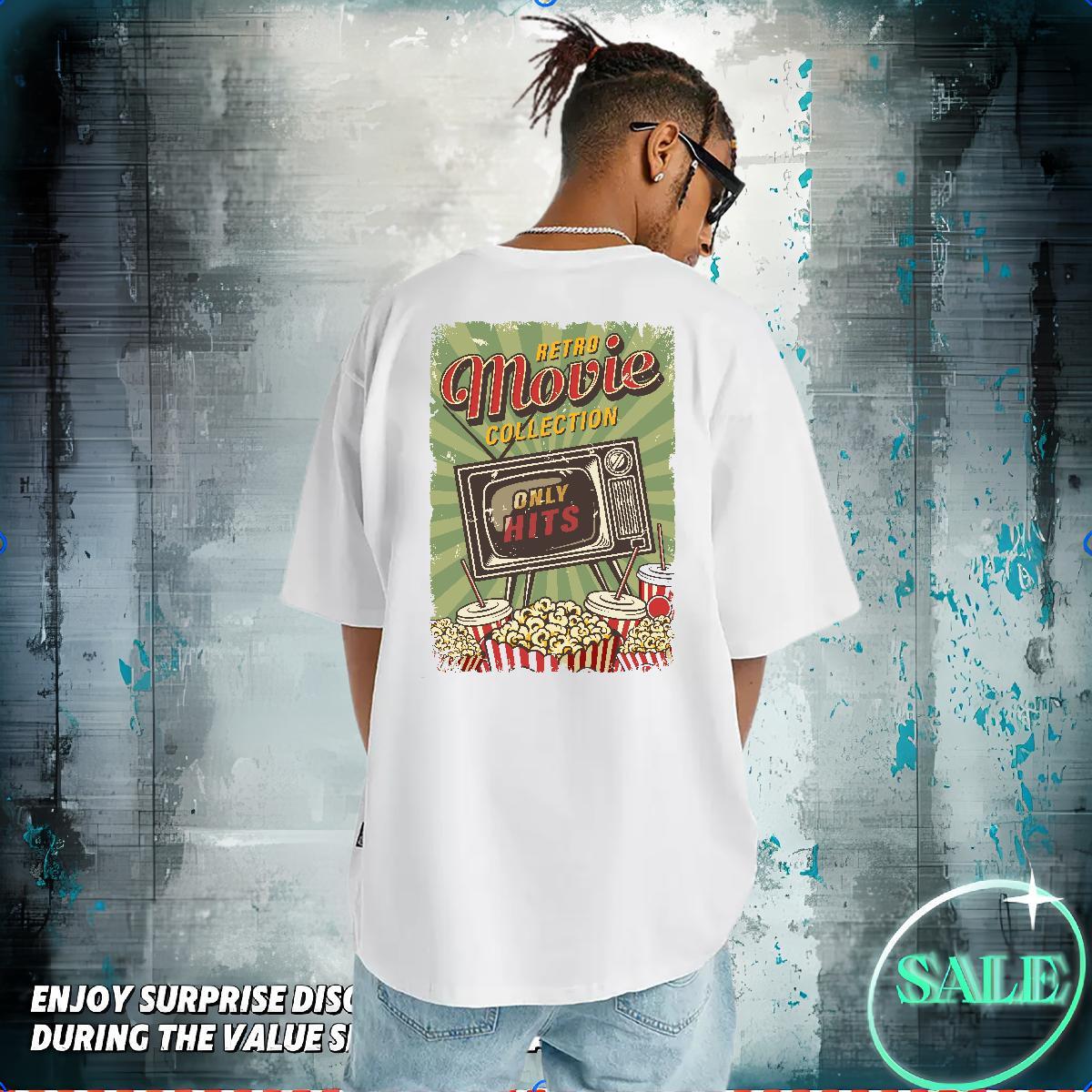 2024 Designer T-Shirts for Men return to the ancients Tops 100% Cotton 230g Beach Soft DIY Logo Oversized Crew Neck Breathable Men Tees