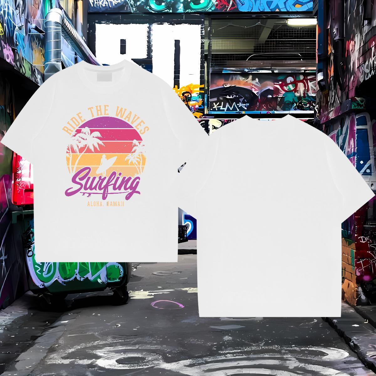 Designer T Shirts Men tree Tops Shirt 230g 100% Cotton Spring Summer Soft Asian Size Breathable Soft Couples T Shirts