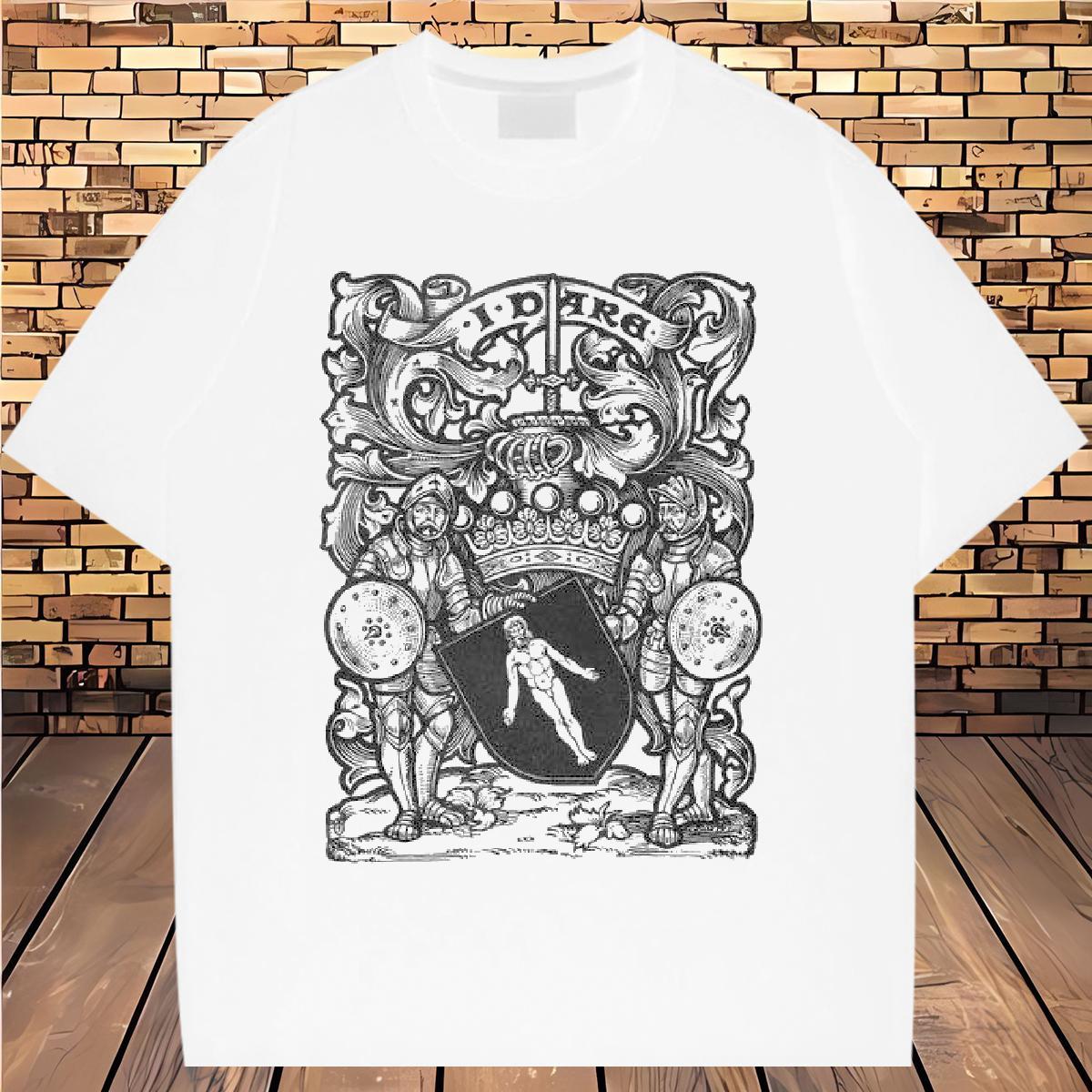 Fashion Man T Shirts Religion Tops Tees 100% Cotton 230g Street wear Hip Hop Classic Custom Printing Breathable Men Tshirts