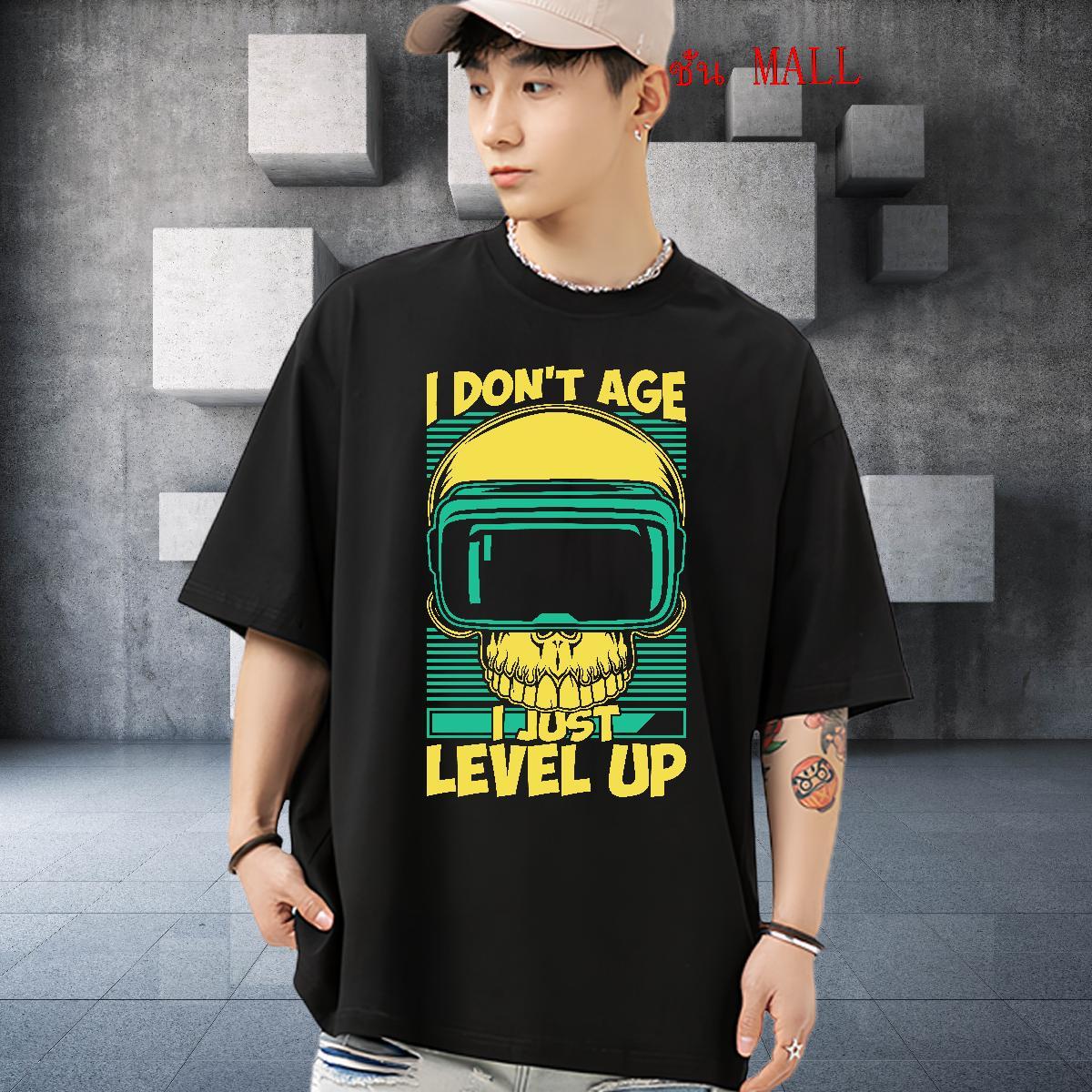 Designer Fashion Man T Shirts skull Top Tees 230g Pure Cotton Sport High Quality DIY Printed Crew Neck Tshirt for Man Woman
