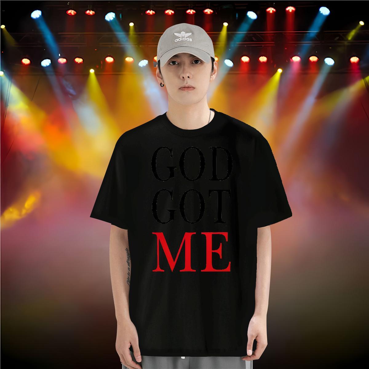 Factory Direct T-Shirts for Men letter Top Tees 230g Cotton Beach Wholesale White Plus Size Crew Neck Breathable Tshirt for Man Woman