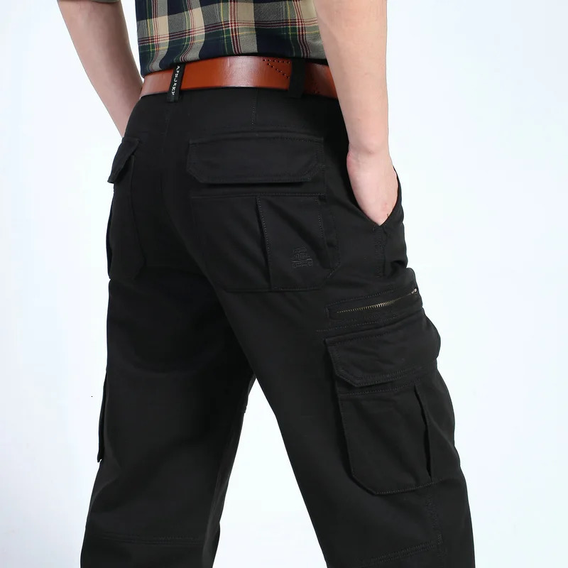 Mens casual pants outdoor mens Trouser hiking set cargo tactical work clothes training clothing 240816