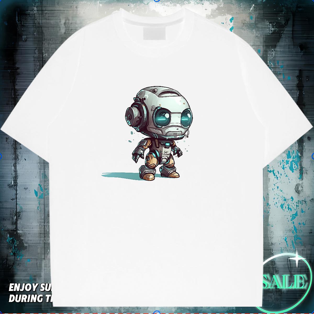 Classic Man T Shirts ET Wear 230g Pure Cotton Street Wear Loose Fit Customized Print Breathable Short Sleeve Men Tees