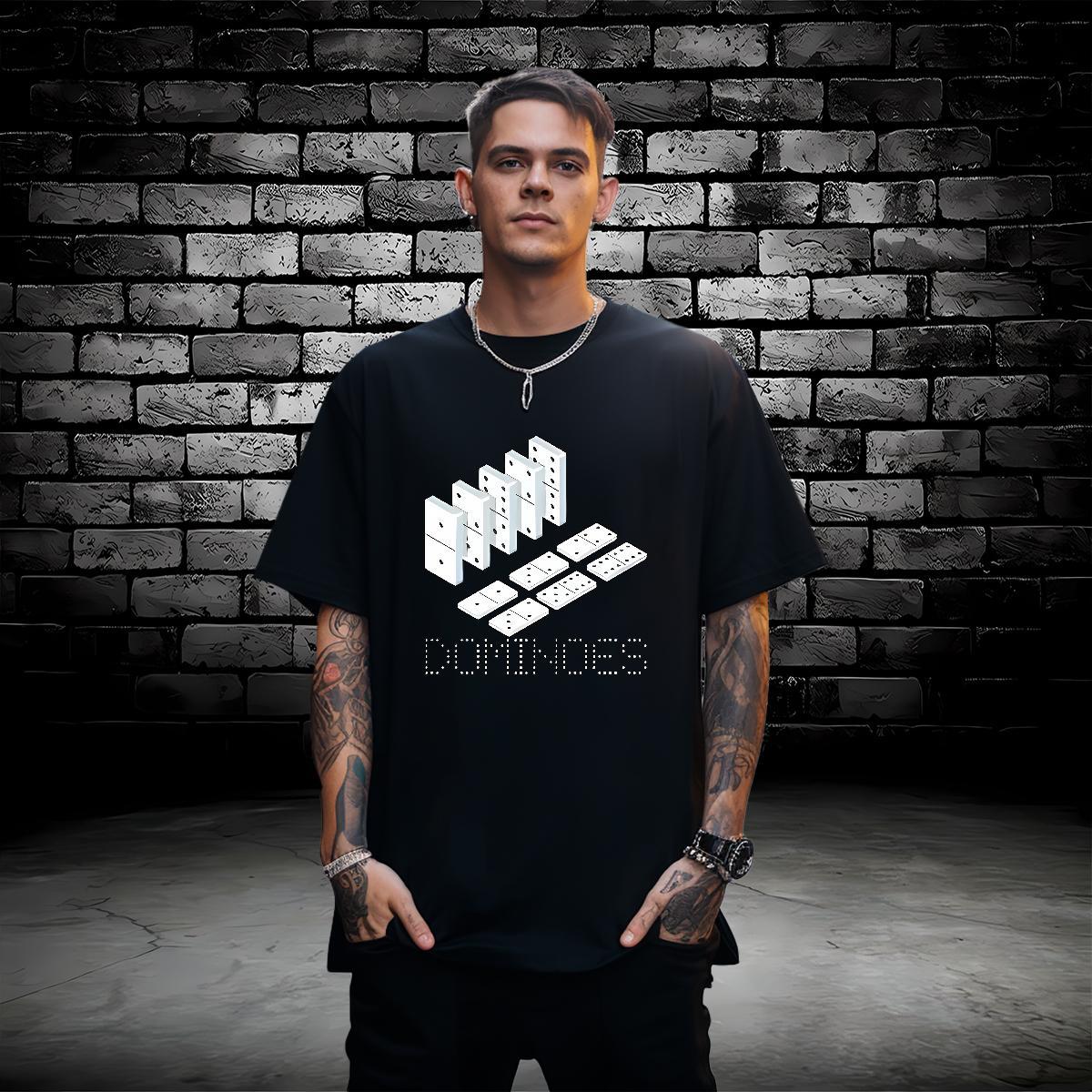 Custom Mens T Shirts letter Tees 230g 100% Cotton High Street Hip Hop Classic Cartoon Print Breathable Short Sleeve Men Tees