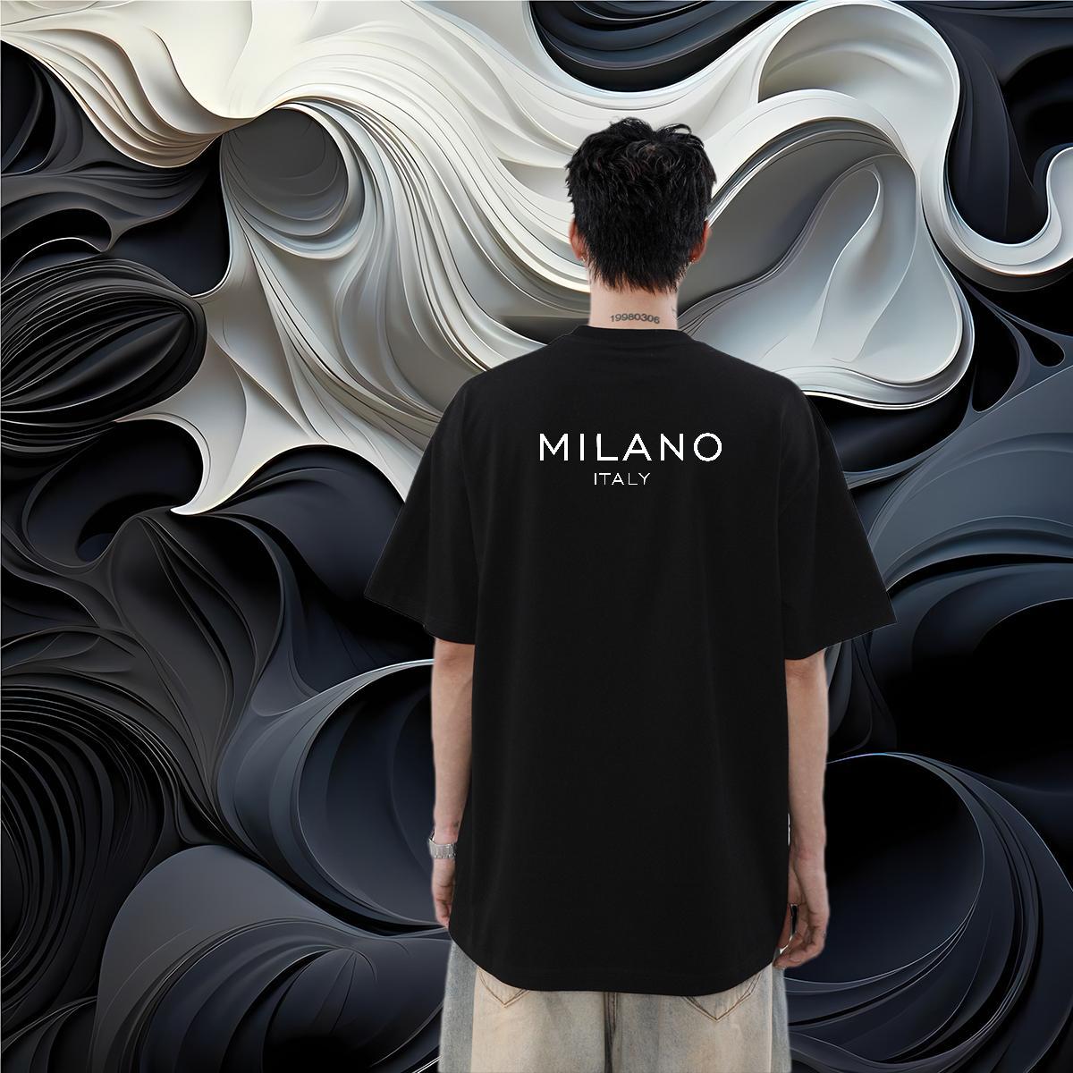 Fashion Casual Man T Shirts letter Polos 100% Cotton 230g Street wear Hip Hop Popular Plus Size Cartoon Short Sleeve O-Neck Men Tees