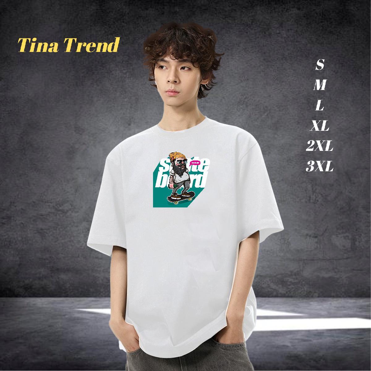 Fashion Designer T shirt person Tshirts 230g 100% Cotton Street wear Hip Hop Cool Skull Short Sleeve O-Neck Men Tshirts