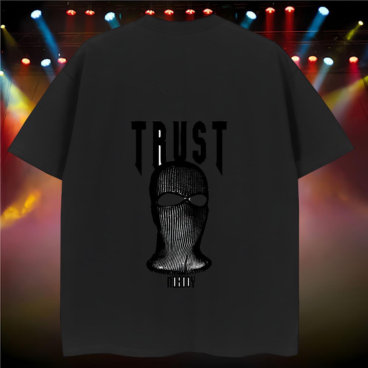 Custom Men T Shirts letter Tops Tees 230g Pure Cotton Outdoor Cool Design Cartoon Print Breathable Short Sleeve Mens Tshirts