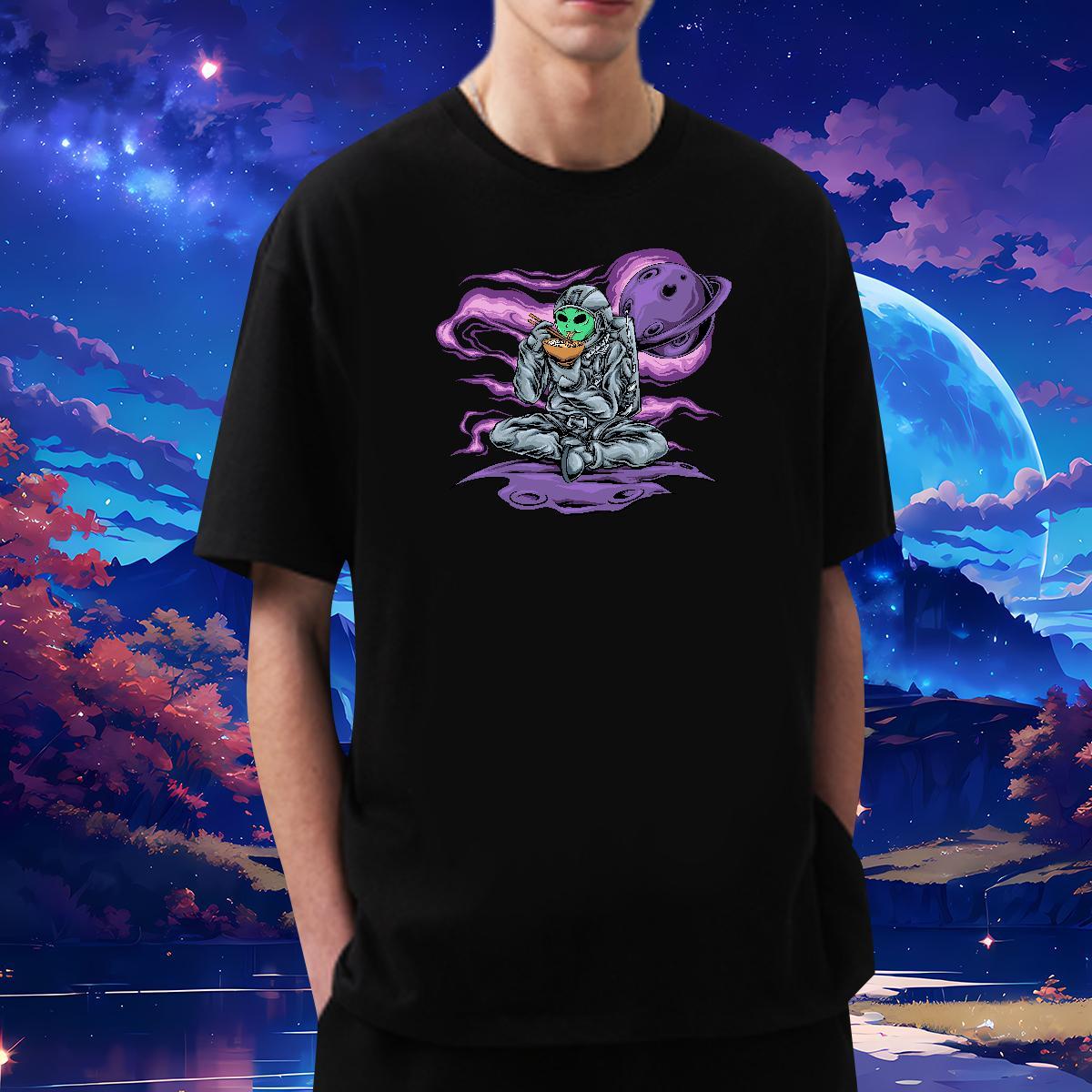 Wholesale T Shirt For Man ET Tee Shirt 230g Pure Cotton Outdoor Popular DIY Anime Breathable Crew Neck Men Tshirts