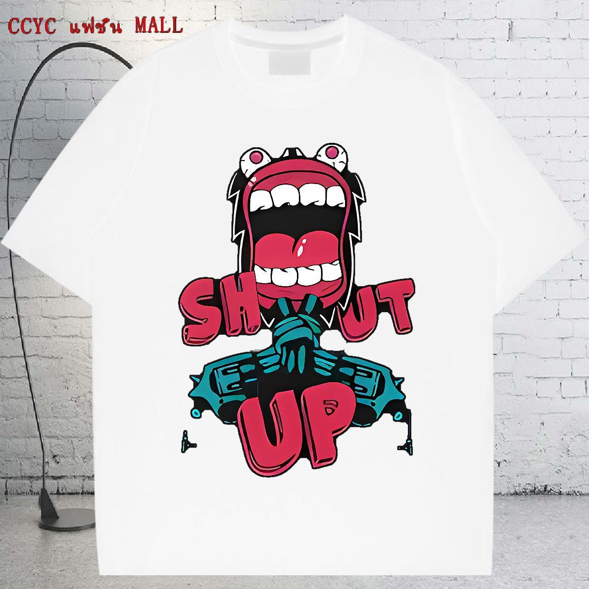 Free Shipping T Shirts Men letter Tops Tees 100% Cotton 230g Street wear Hip Hop TOP Quality Plus Size Cartoon O-Neck Short Sleeve Tshirts