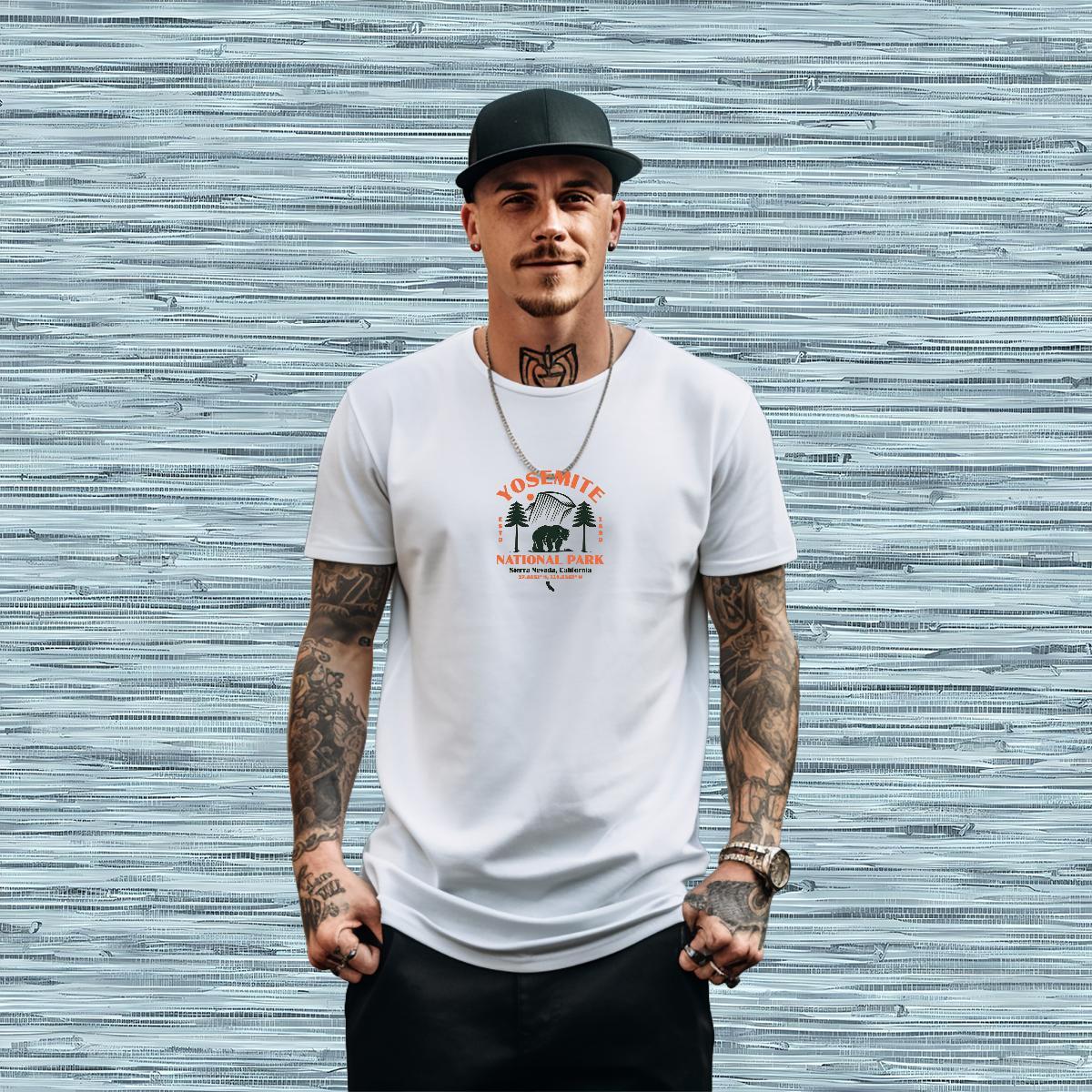 2024 Designer Man T Shirts mountains Tshirts 230g Cotton Casual Loose DIY Printed Breathable Short Sleeve Mens Tshirts