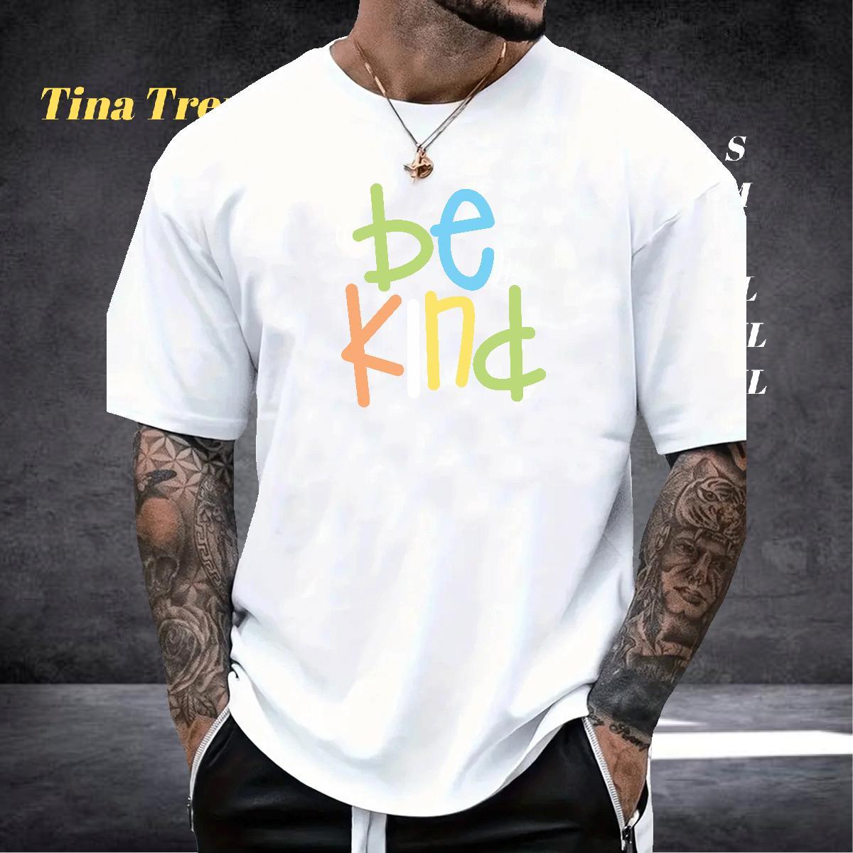 Classic Casual T Shirt For Man letter Clothings 230g Pure Cotton High Street Hip Hop Brand DIY Printed O Neck Short Sleeves Men Tees