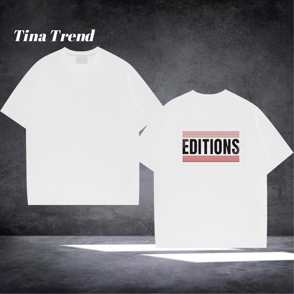 Fashion New T-Shirts letter Tops 100% Cotton 230g Street wear Hip Hop Loose Fit Plus Size Cartoon O Neck Short Sleeves Tshirts