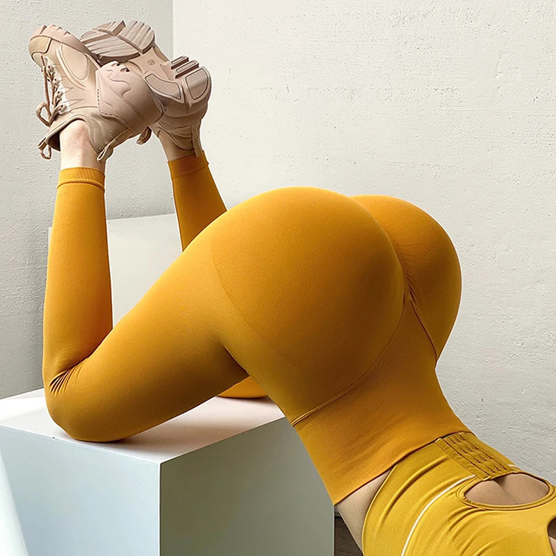 Scrunch Leggings Butt Lifting Women Yoga Pants Seamless Gym Push Up Leggings Sport Tights Woman Workout Legins Booty Bum Leggins 240807CJ