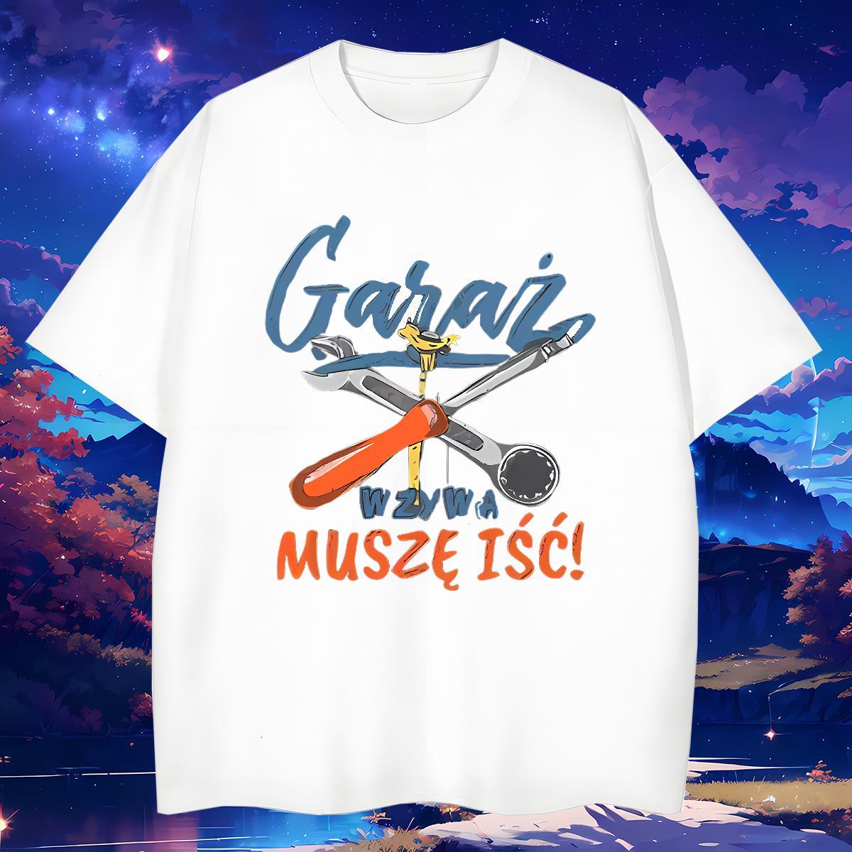 New Designer T-Shirts letter Tops 230g Cotton Street Wear Cool DIY Printed Crew Neck Men Tops Tees