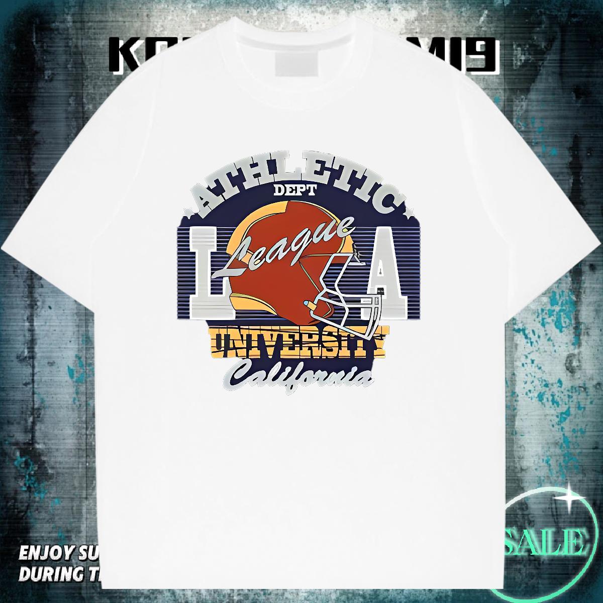 2024 New T-Shirts for Men letter Tees Shirts 100% Cotton 230g Street wear Hip Hop Designer Custom Print Oversized Crew Neck Breathable Tshirt for Man 