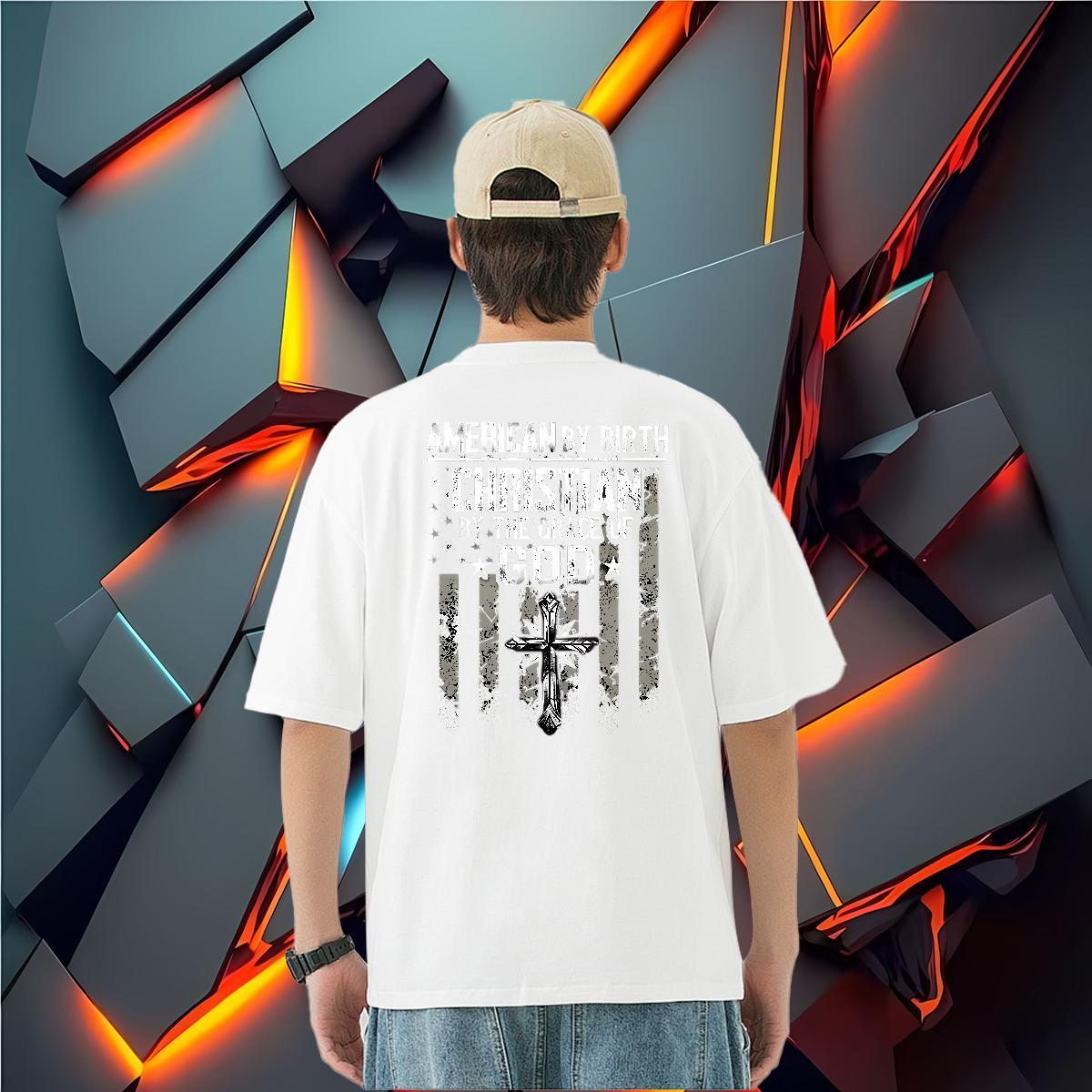 New Designer Man T Shirts letter Tees Shirts 230g Pure Cotton Hip Hop Street Popular DIY Logo Oversized Breathable Short Sleeve Men Tshirts