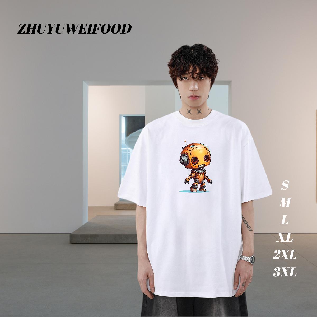 Fashion Designer Mens T Shirts ET Tops Shirt 230g Pure Cotton Outdoor Unisex Oversized Short Sleeve Soft Mens Tshirts