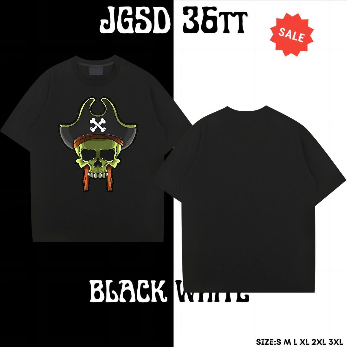 New T Shirt For Man skull Tees 230g Pure Cotton Street wear Hip Hop Brand Plus Size Cartoon Breathable Short Sleeve Men Tshirts