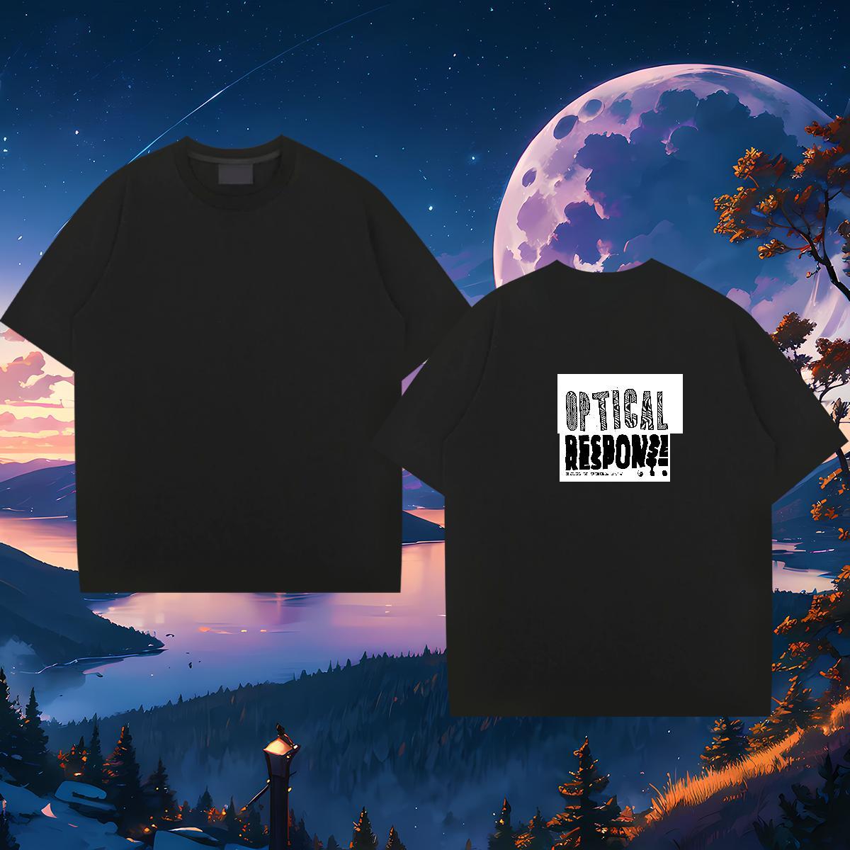 DIY Customized T-Shirts for Men letter Clothings 100% Cotton 230g Street Wear Cool DIY Printed Short Sleeve Soft Tshirt for Man Woman