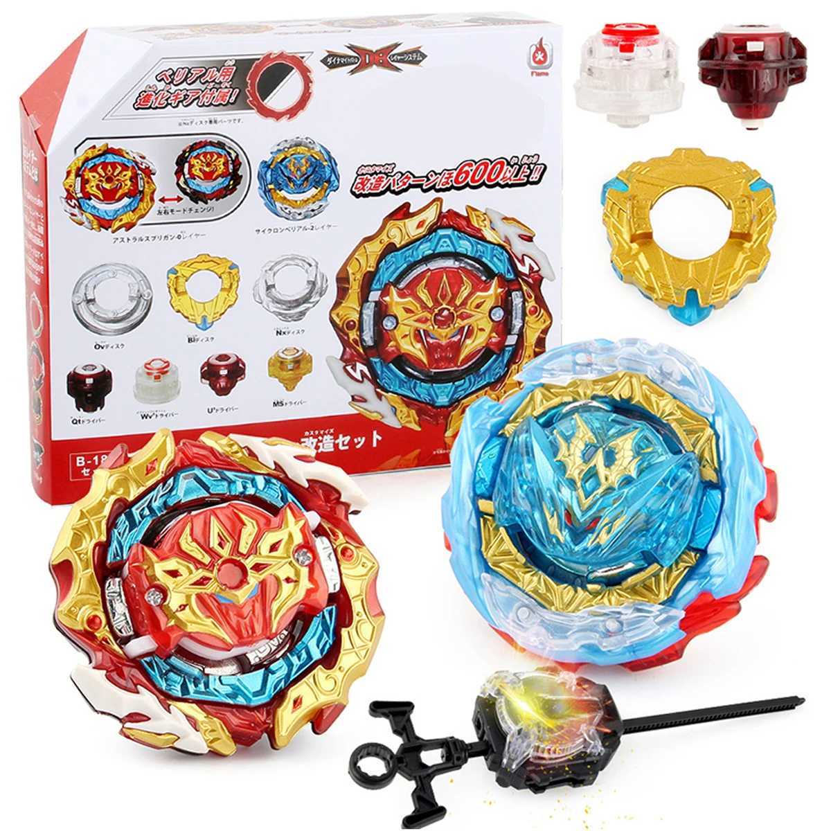 Bey Blayblade Burst DB B-188 Astral Spriggan Customize Set with Sparking Launcher Spinning Top Toy Gyro New in Box Y240803
