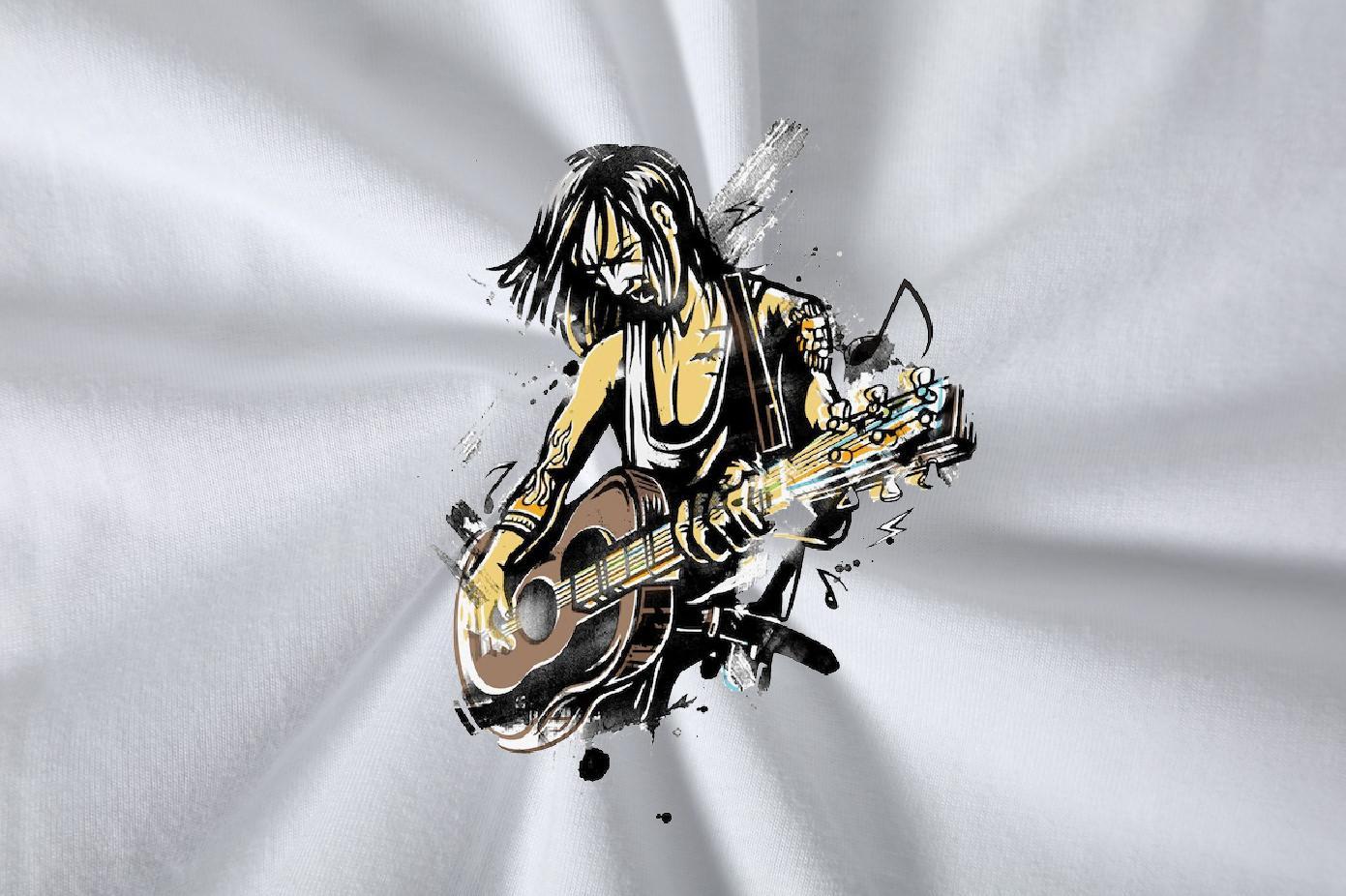 Free Shipping T Shirts Men portrait Polos 230g Pure Cotton Street Wear Loose Custom Cartoon Short Sleeve O-Neck Mens Tshirts