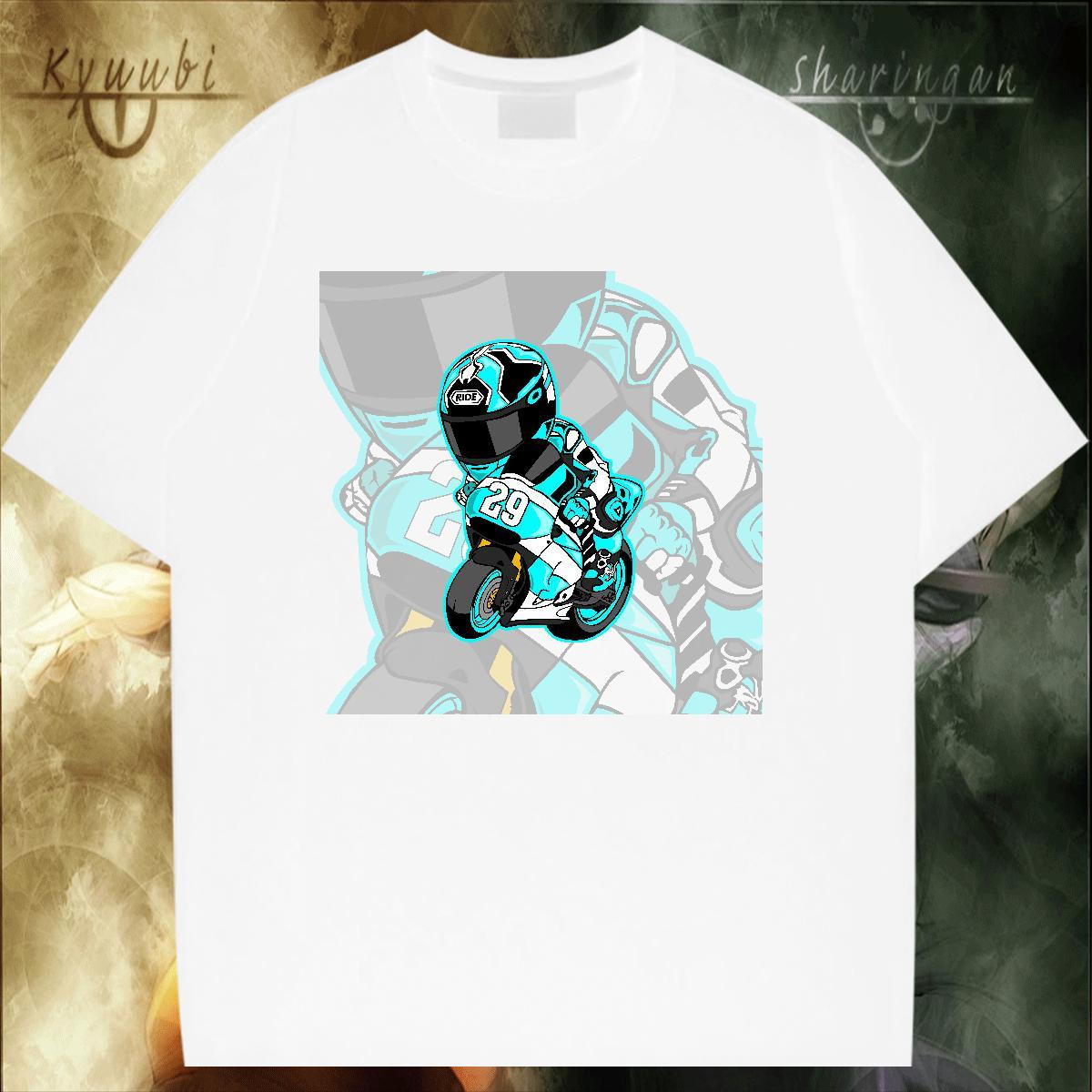Wholesale T-Shirts portrait Tshirts 230g 100% Cotton Hip Hop Street Soft Custom Cartoon Breathable Soft Tshirt for Man Woman